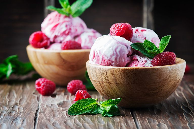 Sweet Raspberry Ice Cream Recipe