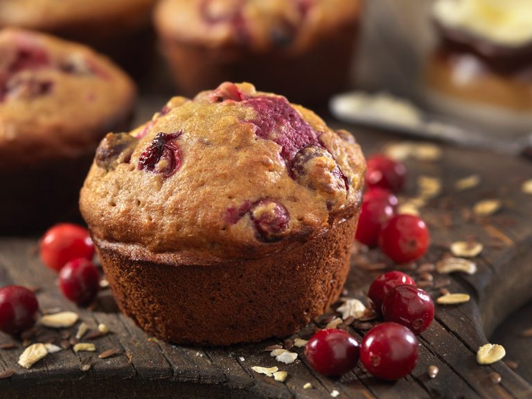 Classic Cranberry Muffins Recipe