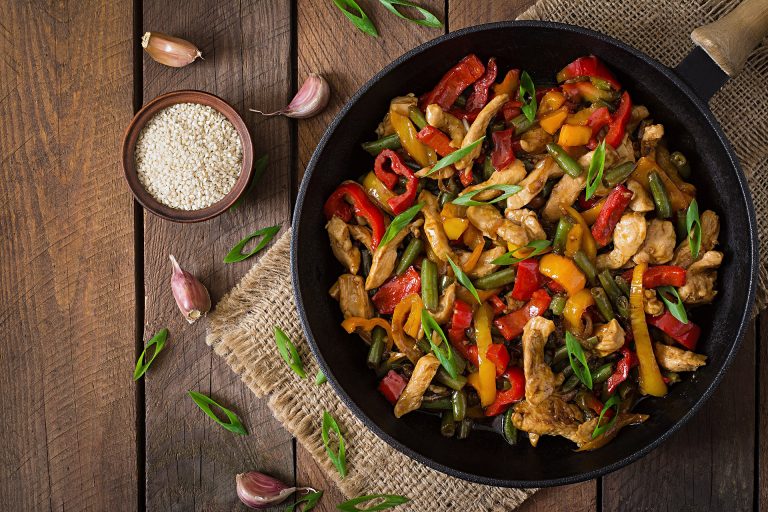 Stir Fry Chicken & Sweet Peppers Recipe