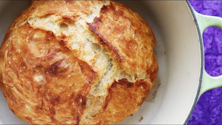 Faster No Knead Bread – So Easy ANYONE can make (but NO BOILING WATER!!)