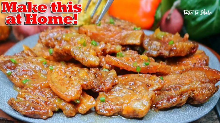 Technique to a Delicious PORK Belly recipe that melts in your mouth 💯✅ SIMPLE WAY of COOKING Pork ❗