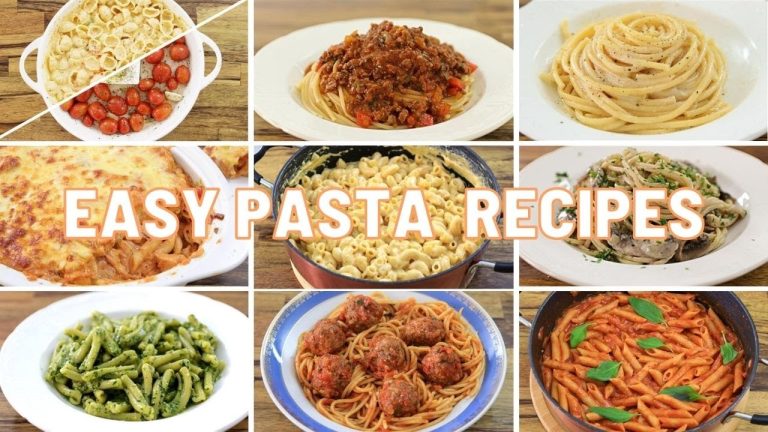 10 Easy Pasta Recipes