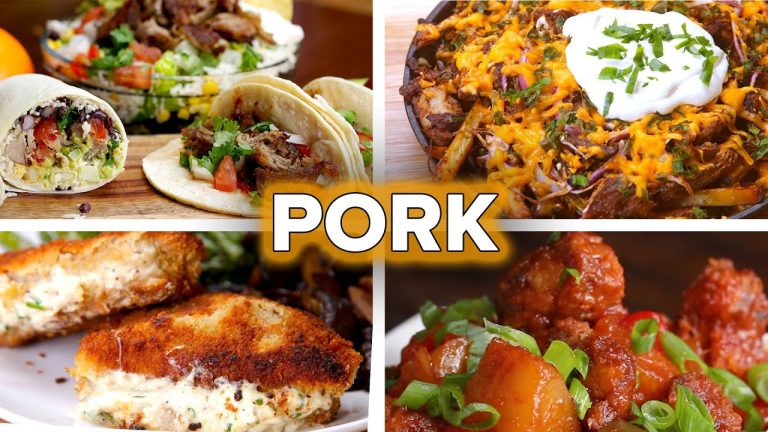 5 Delicious Pork Recipes
