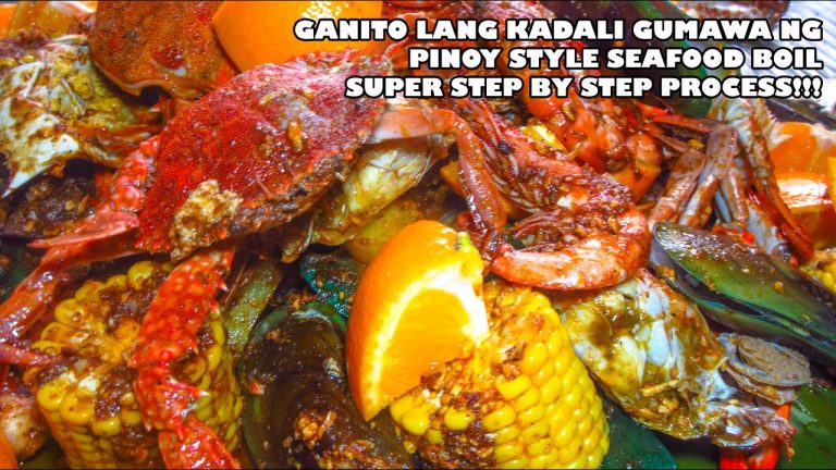 How To Cook Seafood Boil Filipino Style