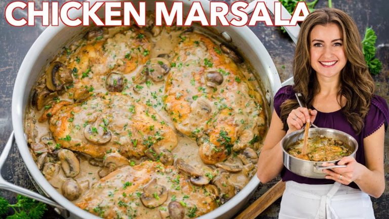Creamy Chicken Marsala Recipe – 30 Minute Dinner