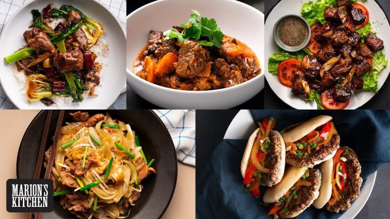 5 Amazing Beef Dinners To Cook At Home | #AtHome #WithMe | Marion's Kitchen