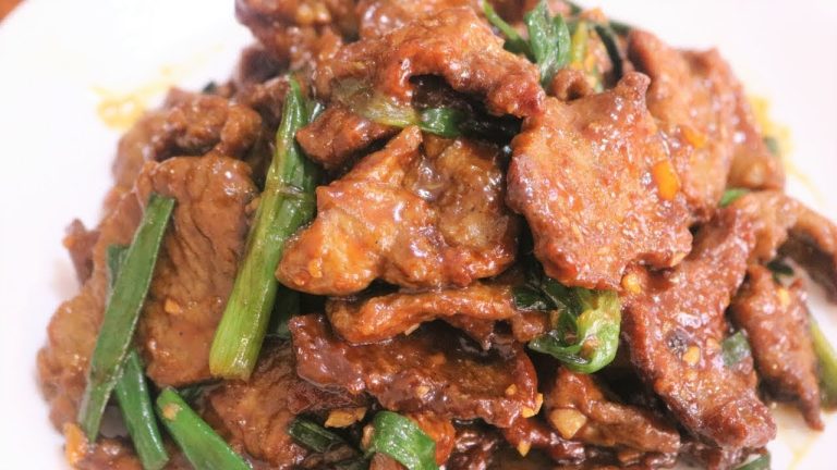 BETTER THAN TAKEOUT – Mongolian Beef Recipe
