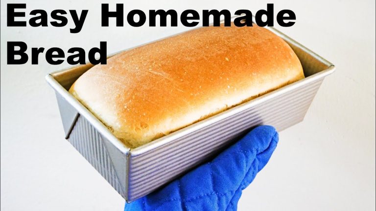 How to make Homemade Bread – EASY Recipe
