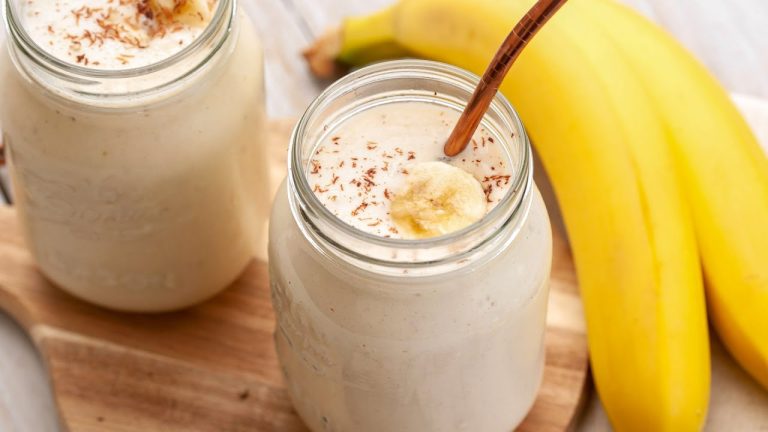 [Recipe #06] – How to Make Banana Smoothie | Home Cooking Lifestyle