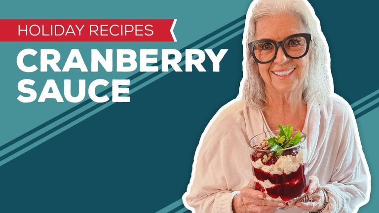 Holiday Cooking & Baking Recipes: Easy Thanksgiving Cranberry Sauce Recipe
