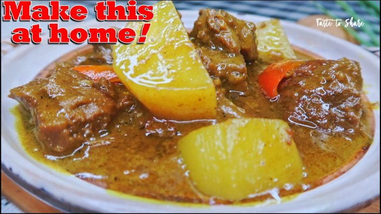 BEEF CURRY | do not Boil in Water directly! I will show you How to cook Delicious Beef Curry!