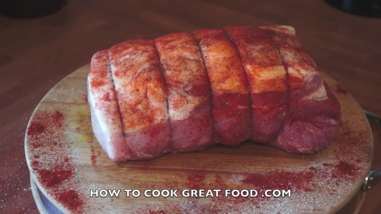 Oven Roast Pork Recipe – How to Roast Pork – Easy Roast Pork – Pork Joint – Crispy pork