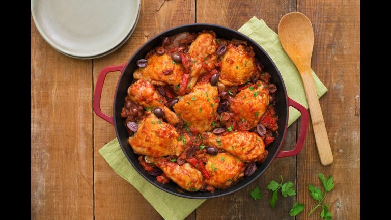 Mezzetta Super Simple Chicken Cacciatore Recipe