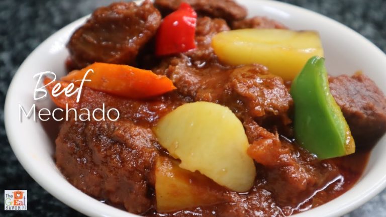 BEEF MECHADO [Mechadong Baka] Quick and Easy To Follow Recipe