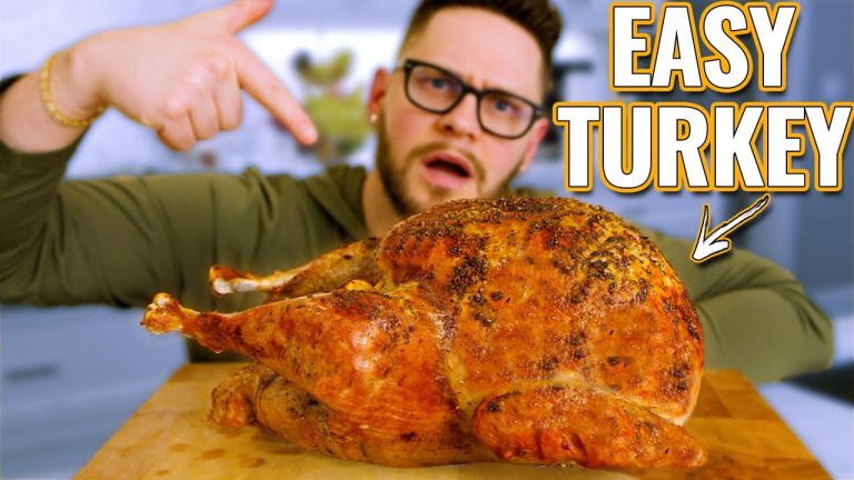 EASY THANKSGIVING TURKEY! How to cook the Best Turkey & Gravy Recipe!