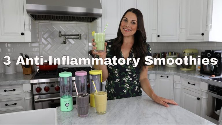 3 Anti-Inflammatory Smoothie Recipes to Make in your BlendJet Portable Blender