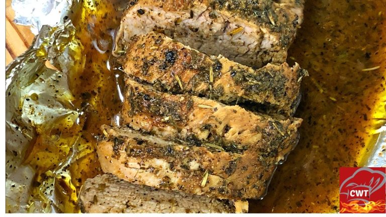 Butter Garlic And Herb Pork Tenderloin | Pork Tenderloin Recipe