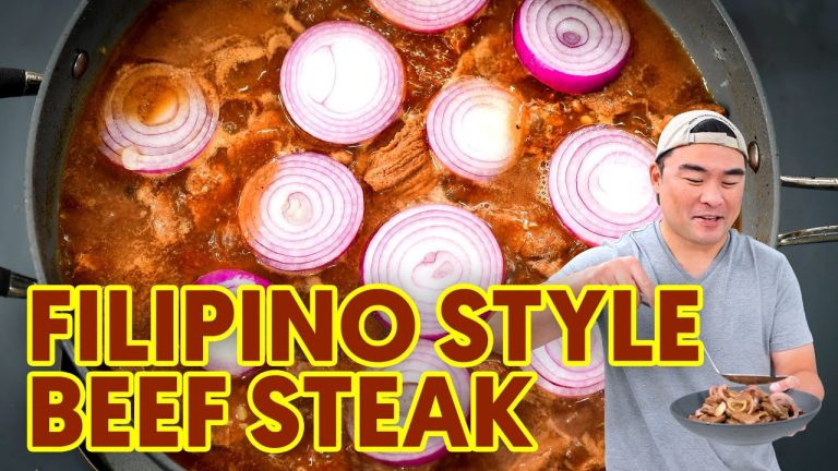 Filipino Style Beef Steak Recipe