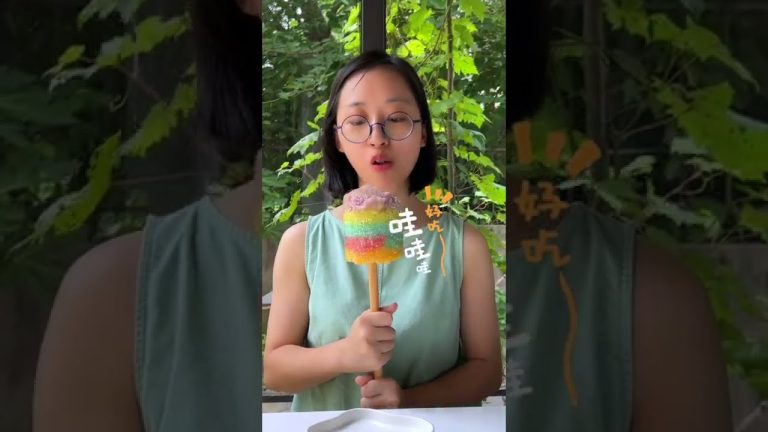 How Chef Cat Makes Rainbow Bamboo ZongZi🌈?| Chinese Food Recipes | Cat Cooking -TikTok#Shorts