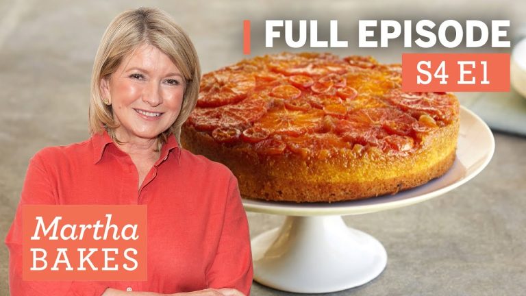 Martha Stewart Makes 4 Citrus Dessert Recipes | Martha Bake S4E1 “Citrus”