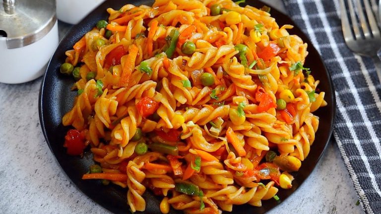 ఆకలివేసినపుడు తల్లుల సాయం లేకుండా పిల్లలు చేసుకోగలిగే ఇన్స్టంట్ పాస్తా😋Instant Macaroni Pasta Recipe