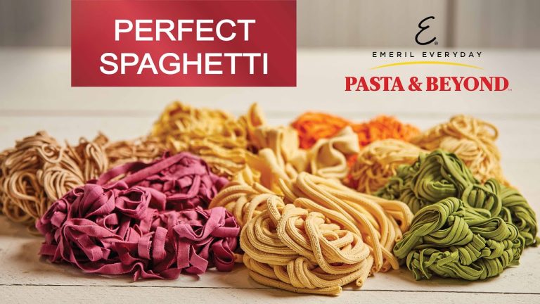 Emeril Lagasse Pasta & Beyond – How to Make Perfect Spaghetti (1 BATCH Recipe) | Cooking with Claire