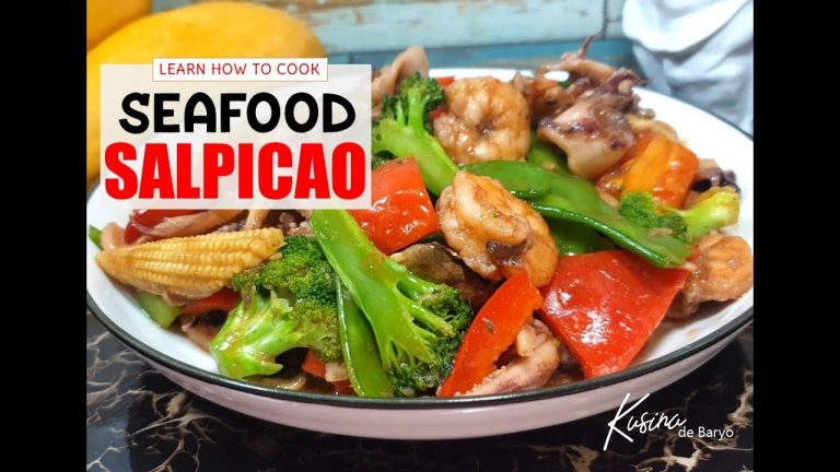 SEAFOOD SALPICAO | SEAFOOD RECIPES