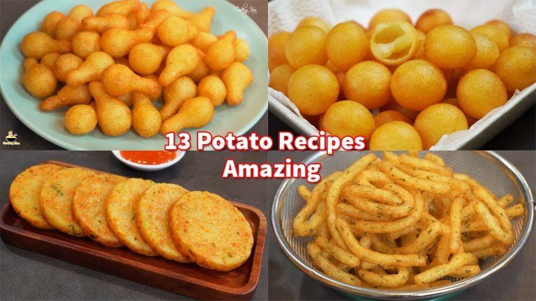 13 Amazing Potato Recipes ! Delicious and Easy ! Potato Snack ,  French Fries ! Potato Chips