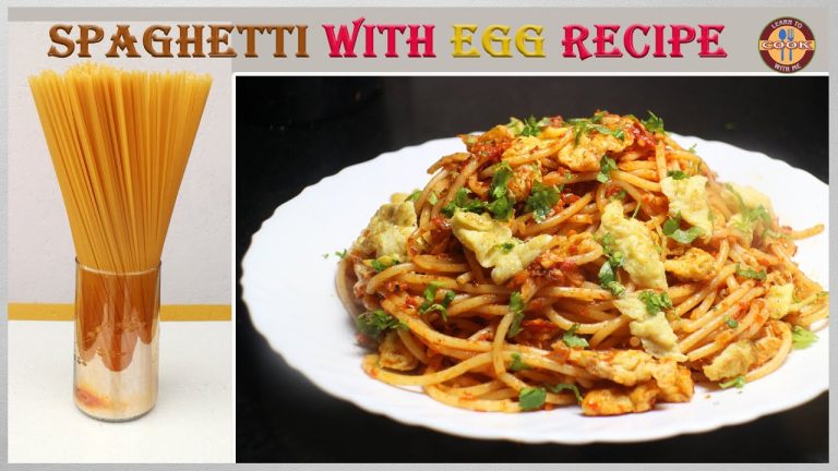 SPAGHETTI WITH EGG RECIPE | Easy & Quick Delicious Egg Spaghetti Recipe | DO TRY AT HOME