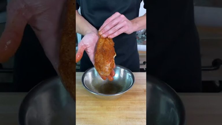 How To Perfectly Cook Chicken Breast | CJO #Shorts