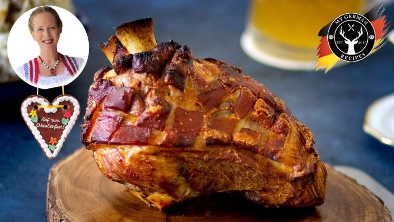 OKTOBERFEST: How to make Pork Hock – crispy skin, moist meat! ✪ MyGerman.Recipes