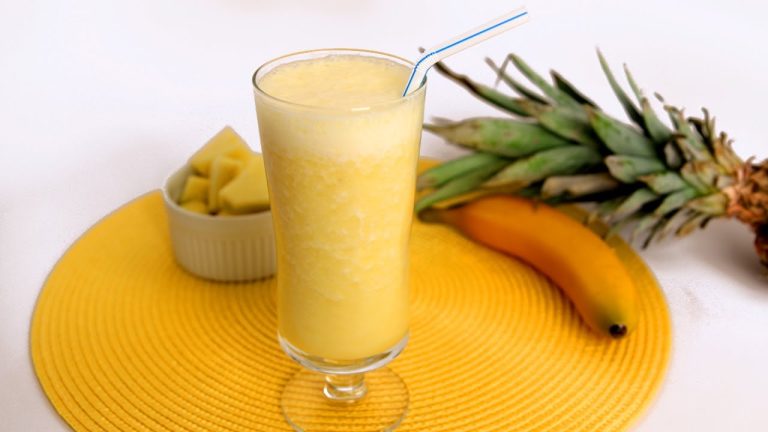 Pineapple Banana Smoothie Recipe – Laura Vitale – Laura in the Kitchen Episode 566