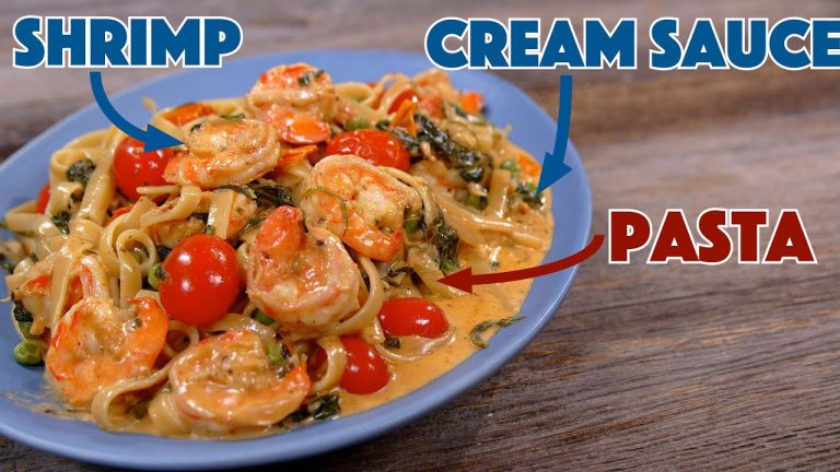 Shrimp – Cream Sauce – Pasta – Nothing Better! – Glen And Friends Cooking – Tuscan Shrimp Pasta