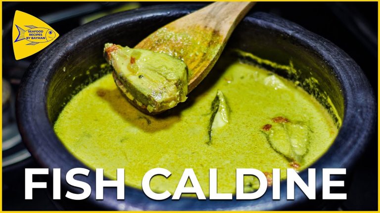 Fish Caldine Goan Style | Goan Pomfret Caldine Recipe @Seafood Recipes By Bayman