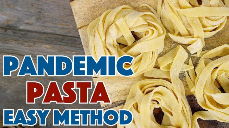 🥫 Fresh Pasta Recipe HomeMade In Food Processor ‬ – Glen & Friends Cooking