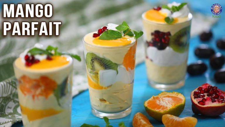 Mango Parfait Recipe | How To Make Parfait Without Yogurt | Mango Dessert Recipes | Varun