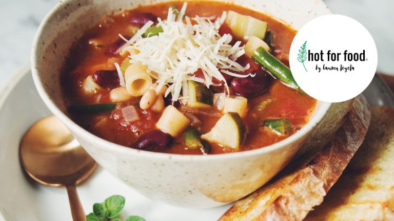 My Classic Minestrone Soup Recipe | hot for food