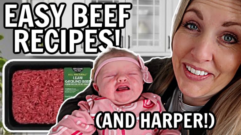 5 of the BEST Beef Recipes – WHAT'S FOR DINNER?