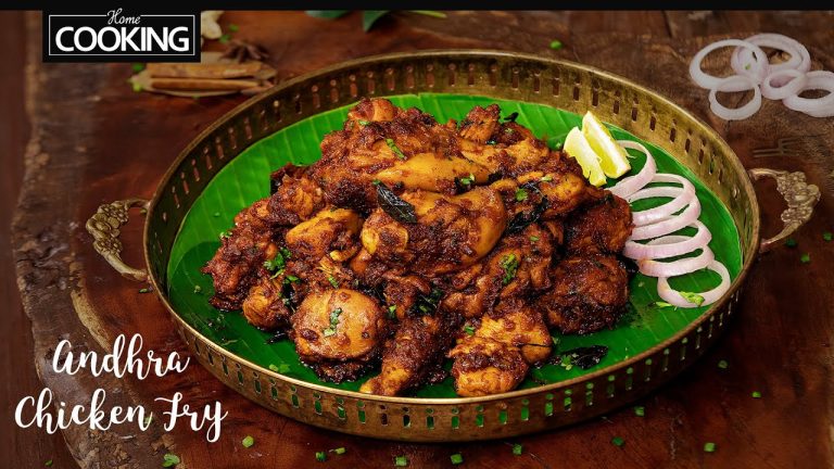 Andhra Chicken Fry | Chicken Recipe | Chicken Vepudu | Spicy Chicken Fry | Dry Chicken Recipe