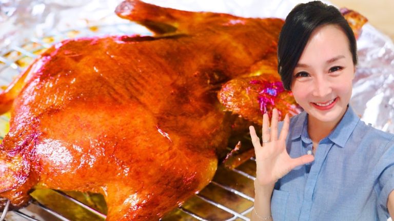 DIY Cantonese Roasted Duck Recipe, CiCi Li – Asian Home Cooking Recipes