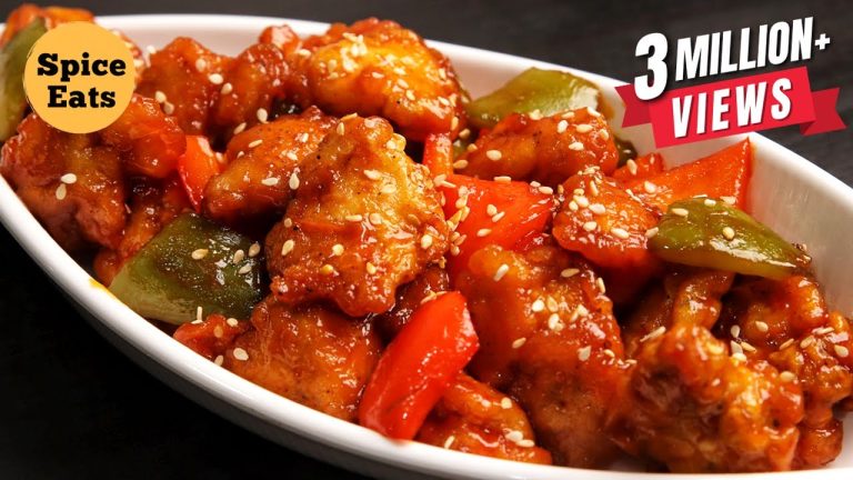 SWEET AND SOUR CHICKEN RECIPE  | SWEET AND SOUR CHICKEN RESTAURANT STYLE | BY SPICE EATS