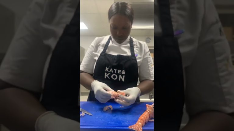 Langostine Breakdown. #cooking #recipes #howto #seafood