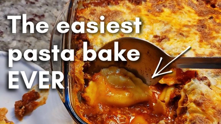 The EASIEST 3 Ingredient Pasta Bake | Pasta Recipe Dinner Ideas # subscribe