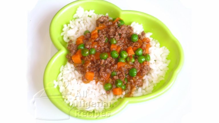 Beef & Vegetable Stew (Kids recipes) | Flo Chinyere