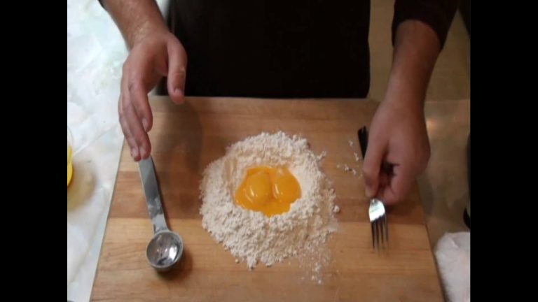 Making Pasta Dough – NoRecipeRequired.com