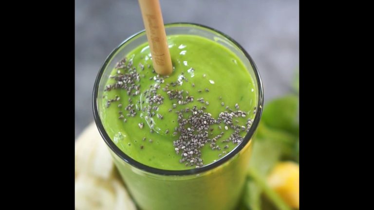 Glowing Skin Green Smoothie Recipe | GoPower blender