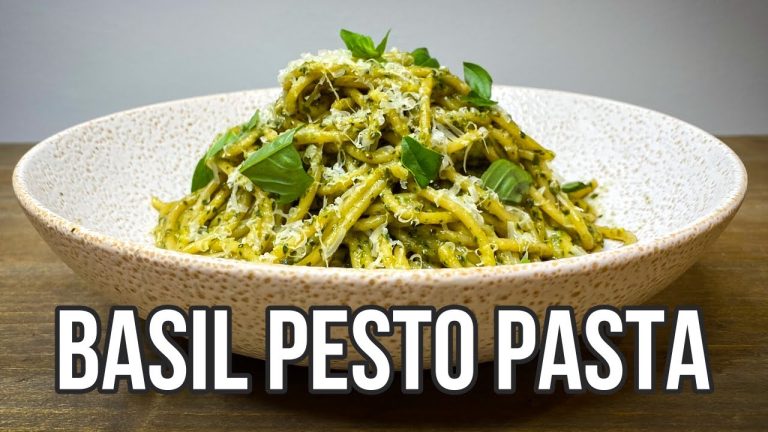 Basil Pesto Pasta Recipe
