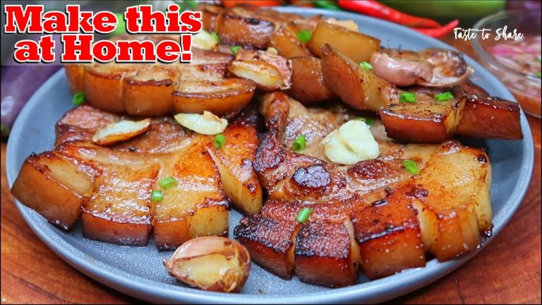 SECRET to a Delicious PORK recipe that melts in your mouth 💯✅ SIMPLE WAY of COOKING Pork Steak❗