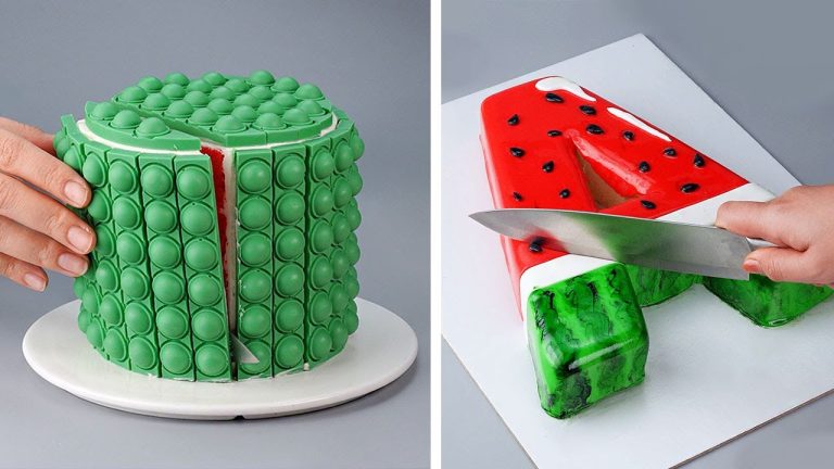 #2 So Tasty Watermelon Cake Tutorials | Easy Dessert Recipes | Beautiful Cake Decorating Ideas