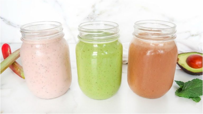 3 Healthy Smoothie Recipes You’ll LOVE | low sugar paleo keto